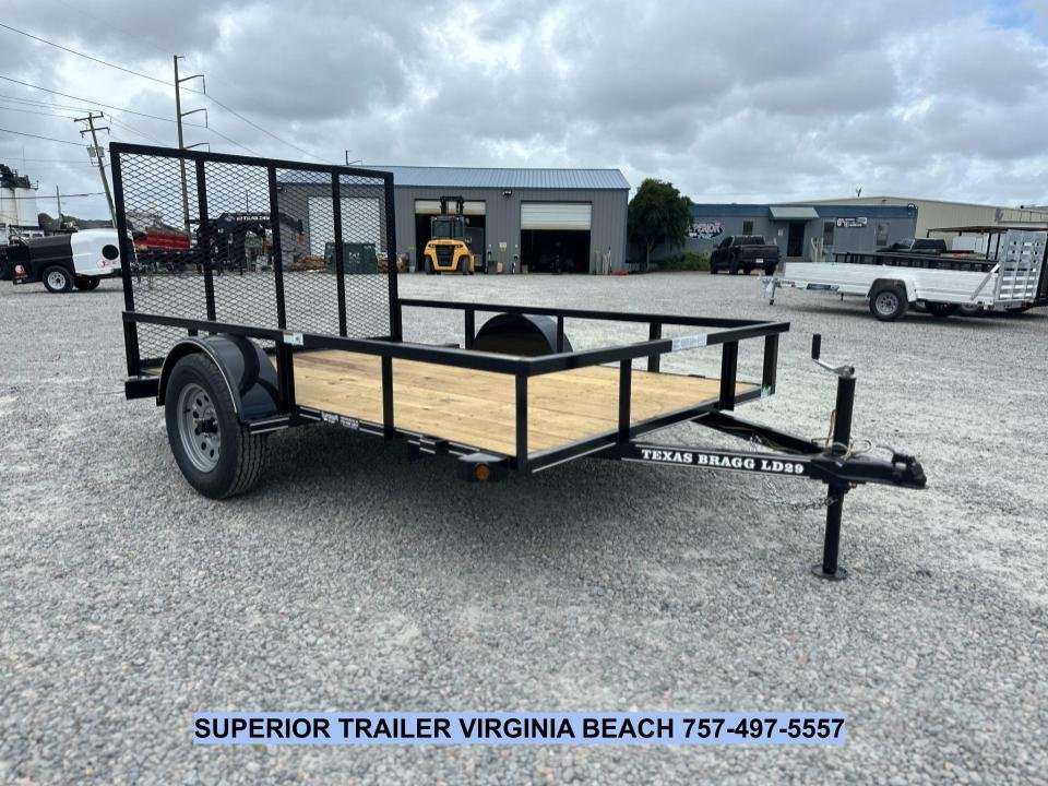 New 2025 TEXAS BRAGG TRAILERS 6x10LD w/ Gate Utility Trailer Virginia Beach Virginia